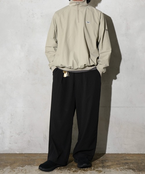 PENNEYS（ぺニーズ）の「PENNEY'S / ペニーズ THE FOX 1/4 ZIP GOLF JACKET フォックス ハーフジップ ゴルフジャケット（ブルゾン・メンズ・ネイビー/ブラック/グレー/レッド・SMALL/MEDIUM/LARGE）」の21枚目の写真