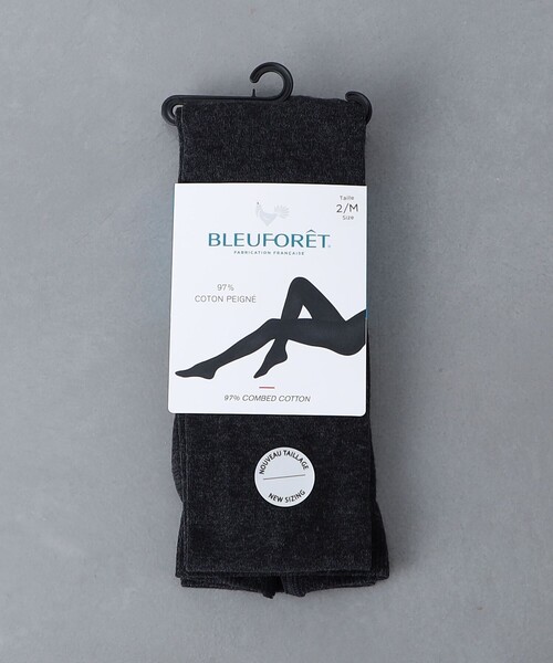 BLEU FORET(ブルーフォレ)の「<BLEU FORET>CTN タイツ(タイツ/ストッキング・レディース・ブラック/レッド/ダークグレー・S/L/M)」の2枚目の写真