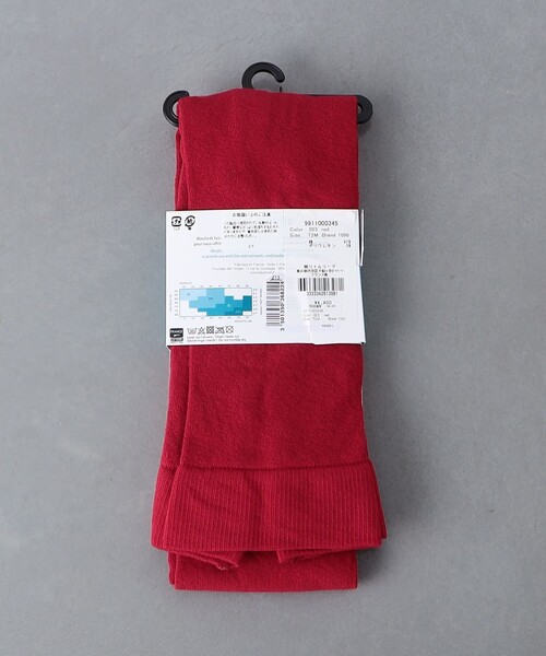 BLEU FORET(ブルーフォレ)の「<BLEU FORET>CTN タイツ(タイツ/ストッキング・レディース・ブラック/レッド/ダークグレー・S/L/M)」の4枚目の写真