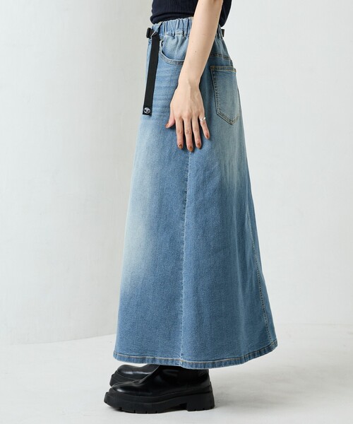 限定展開 FREAK'S STORE OUTDOORS クライミング デニム スカート