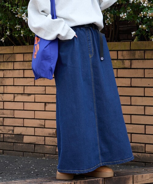 限定展開 FREAK'S STORE OUTDOORS クライミング デニム スカート
