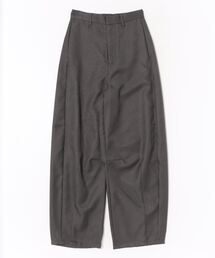 【WEB限定&一部店舗】ヘザーツイルタックカーブパンツ