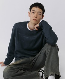 3.3 Field Trip  | 3.3 Field Trip／ダメージモヘアニット(ニット/セーター)