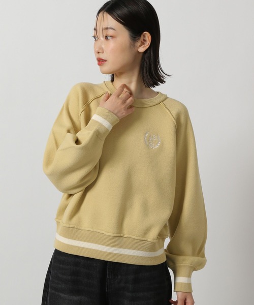 LAKOLE（ラコレ）の「スウェットライクニットプルオーバー / 141006（ニット/セーター・レディース・ブラック/ネイビー/ボルドー/ライトグレー/ベージュ/イエロー・FREE）」の5枚目の写真