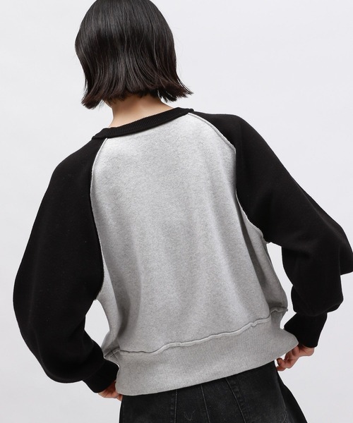 LAKOLE（ラコレ）の「スウェットライクニットプルオーバー / 141006（ニット/セーター・レディース・ブラック/ネイビー/ボルドー/ライトグレー/ベージュ/イエロー・FREE）」の11枚目の写真