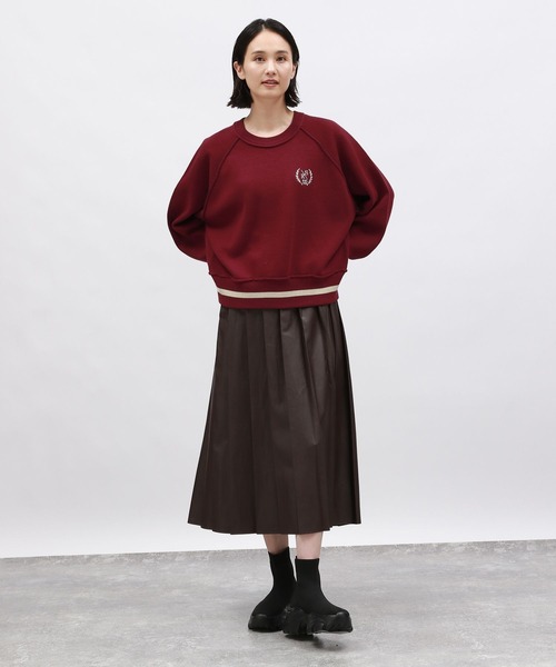 LAKOLE（ラコレ）の「スウェットライクニットプルオーバー / 141006（ニット/セーター・レディース・ブラック/ネイビー/ボルドー/ライトグレー/ベージュ/イエロー・FREE）」の19枚目の写真