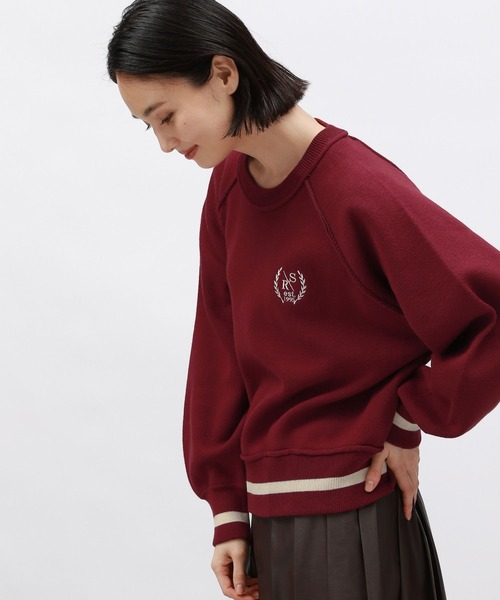 LAKOLE（ラコレ）の「スウェットライクニットプルオーバー / 141006（ニット/セーター・レディース・ブラック/ネイビー/ボルドー/ライトグレー/ベージュ/イエロー・FREE）」の22枚目の写真