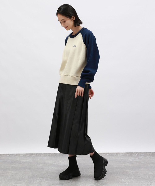 LAKOLE（ラコレ）の「スウェットライクニットプルオーバー / 141006（ニット/セーター・レディース・ブラック/ネイビー/ボルドー/ライトグレー/ベージュ/イエロー・FREE）」の14枚目の写真