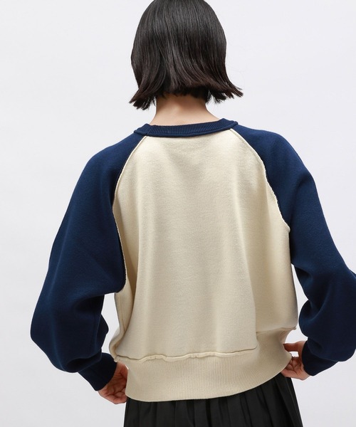 LAKOLE（ラコレ）の「スウェットライクニットプルオーバー / 141006（ニット/セーター・レディース・ブラック/ネイビー/ボルドー/ライトグレー/ベージュ/イエロー・FREE）」の18枚目の写真