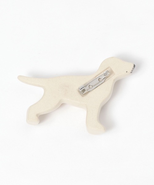 studio CLIP（スタディオクリップ）の「陶器アニマル横向きブローチ（ブローチ/コサージュ・レディース・その他1/その他3/その他2・FREE）」の4枚目の写真