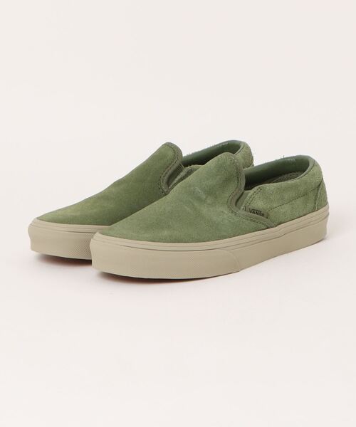VANS ヴァンズ CLASSIC SLIP-ON スリッポン VN000CT5D3Z Suede Mix Elm（スニーカー）｜VANS（バンズ）