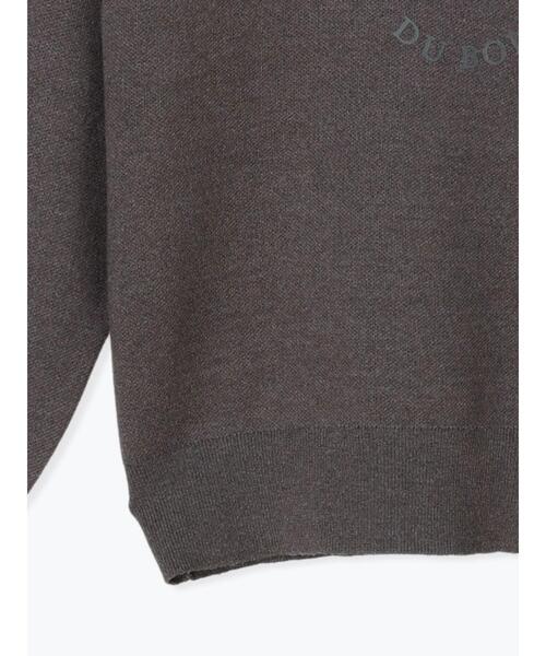 Te chichi（テチチ）の「発泡ロゴプリントニット（ニット/セーター・レディース・チャコールグレー/オフホワイト・F）」の16枚目の写真