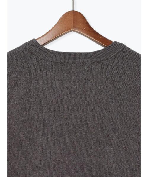 Te chichi（テチチ）の「発泡ロゴプリントニット（ニット/セーター・レディース・チャコールグレー/オフホワイト・F）」の17枚目の写真