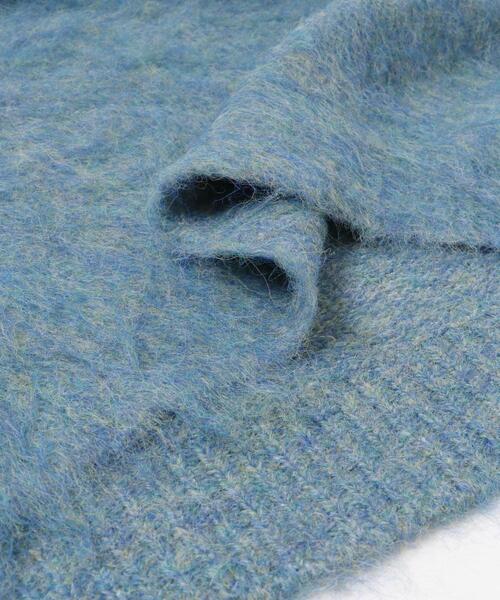 ITEMS URBANRESEARCH（アイテムズ アーバンリサーチ）の「ミックスシャギーニット（ニット/セーター・レディース・イエロー/ライトブラウン/グリーン・FREE）」の12枚目の写真