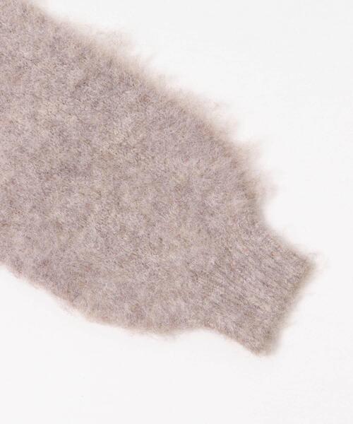 ITEMS URBANRESEARCH（アイテムズ アーバンリサーチ）の「ミックスシャギーニット（ニット/セーター・レディース・イエロー/ライトブラウン/グリーン・FREE）」の19枚目の写真