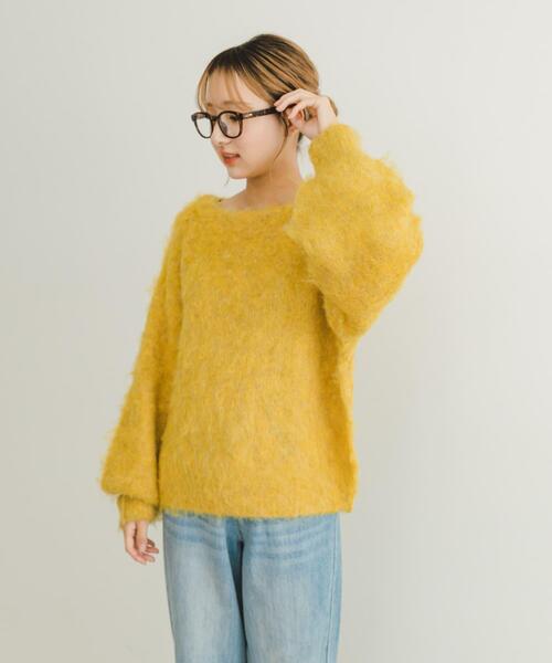 セール】ミックスシャギーニット（ニット/セーター）｜ITEMS