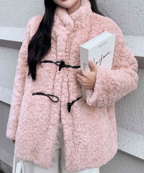 セール】カラー追加 秋冬に大活躍！フェイクファーコート（その他