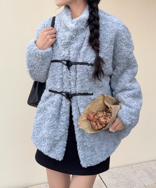 【12月末まで】bajra フェイクファー ロングコート フェイクファー付美人見えロングコート - ベルーナ【公式】