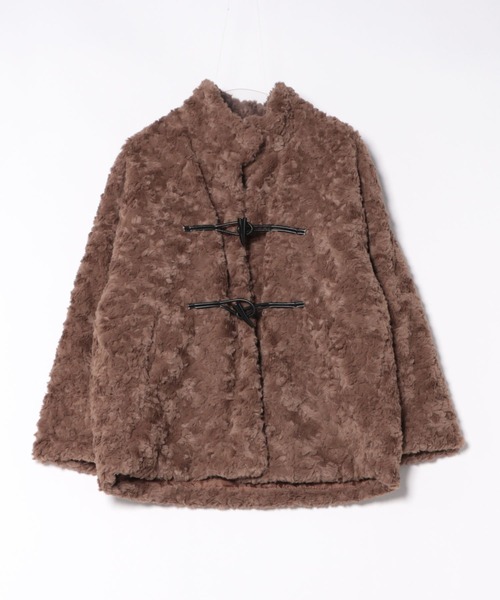 【12月末まで】bajra フェイクファー ロングコート bajra フェイクファーロングコート ブラウン系 セール】カラー追加