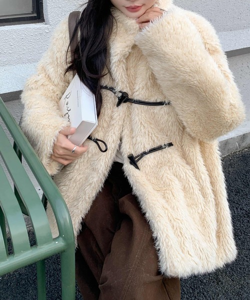 未使用！gypsohila ジプソフィア ファーコート 未使用！gypsohila