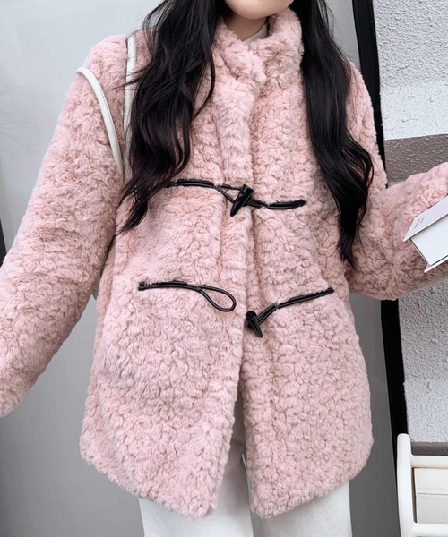 セール】カラー追加 秋冬に大活躍！フェイクファーコート（その他