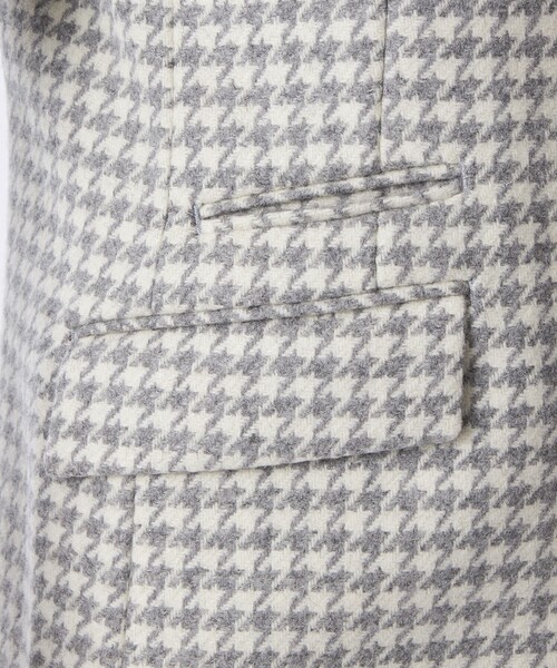 EPOCA UOMO（エポカウォモ）の「千鳥ジャカードチェスターコート（チェスターコート・メンズ・チャコールグレー/ライトグレー・48/46）」の11枚目の写真