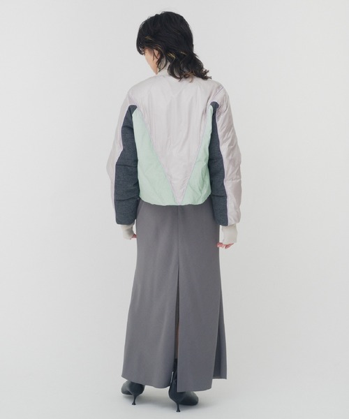 THINGS THAT MATTER（シングス ザット マター）の「MULTI  PAD JACKET / マルチパッドジャケット（その他アウター・レディース・ブラック/ミント・FREE）」の7枚目の写真