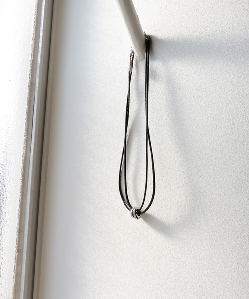 select MOCA（セレクトモカ）の「ダブルコードリングネックレス（ネックレス・レディース・シルバー・FREE）」の12枚目の写真
