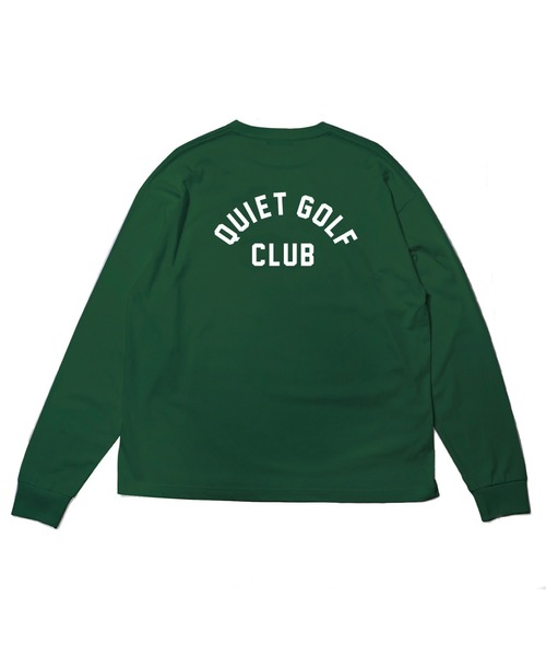 BENCH'S SELECT（ベンチセレクト）の「《QUIET GOLF》QG Long Sleeve Print T（Tシャツ/カットソー・メンズ・ホワイト/グリーン/ブラック・MEDIUM/LARGE/X-LARGE）」の6枚目の写真