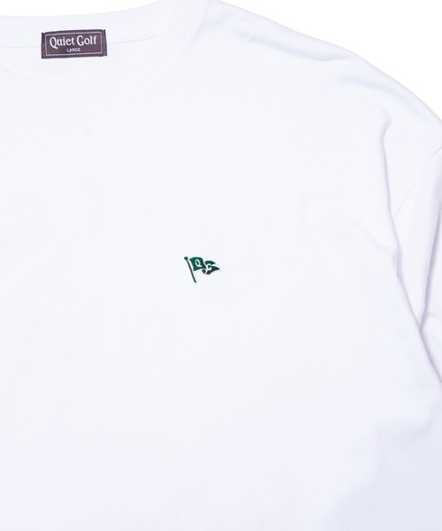 BENCH'S SELECT（ベンチセレクト）の「《QUIET GOLF》QG Long Sleeve Print T（Tシャツ/カットソー・メンズ・ホワイト/グリーン/ブラック・MEDIUM/LARGE/X-LARGE）」の8枚目の写真