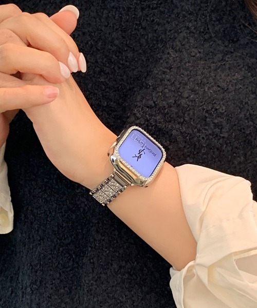 Posh Tech★キラキラ♪ラインストーン付きApple watchストラップ 楽天市場】アップルウォッチ バンド 付き カバー キラキラ
