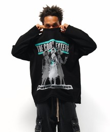 DankeSchon/ダンケシェーン/SWITCH L/S TEE COURTJESTERS
