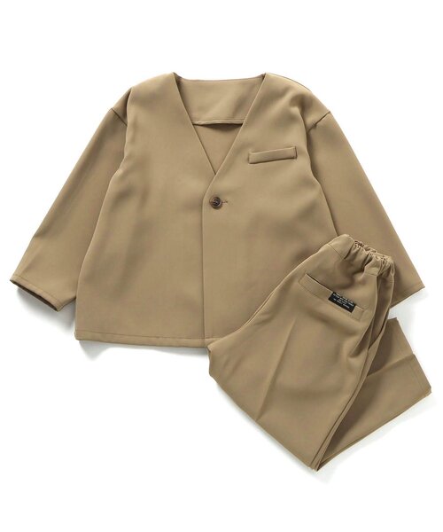 BREEZE（ブリーズ）の「【新色追加】フォーマルセットアップ_ジュニア対応（スーツセット・キッズ・ベージュ/ブラック/ネイビー・100/140/130/120/110/90/80）」の9枚目の写真