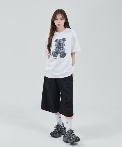 ★OY★ROCK ODOLLY TEE - WHITE★正規品/韓国直送料込/人気 OY/オーワイ』 ROCK ODOLLY TEE/ロックオードリーティーシャツ