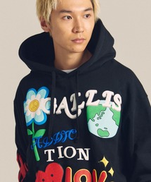 GA 裏毛-POP MOTIF HOODIE