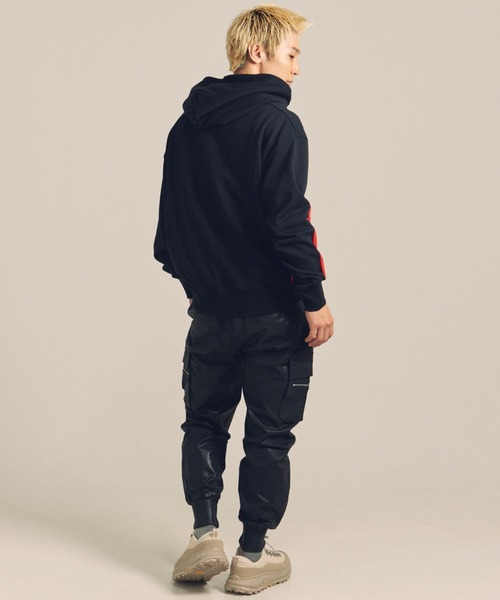 GALLIS ADDICTION（ガリスアディクション）の「GA 裏毛-POP MOTIF HOODIE（パーカー・メンズ・ブラック/ホワイト・M/L）」の17枚目の写真