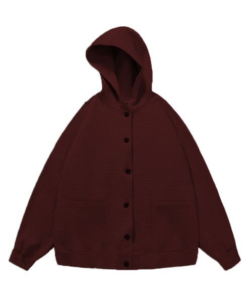 Ressaca（レサーカ）の「オーバーサイズフード付きカーディガン（カーディガン/ボレロ・メンズ・ナチュラル/ネイビー/ブラウン・XL/L/M）」の4枚目の写真