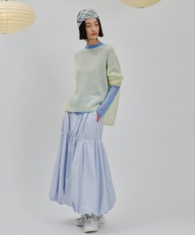 emmi | eco 撥水ティアードボリュームスカート(スカート)