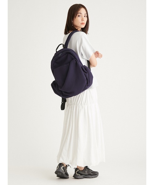 emmi（エミ）の「eco 撥水ティアードボリュームスカート（スカート・レディース・ネイビー/ライトブルー/ホワイト・0/1）」の15枚目の写真