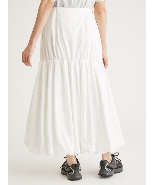 emmi（エミ）の「eco 撥水ティアードボリュームスカート（スカート・レディース・ネイビー/ライトブルー/ホワイト・0/1）」の5枚目の写真