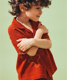 こども ビームス | 楊柳 開襟シャツ 2025（100～140cm）(シャツ/ブラウス)