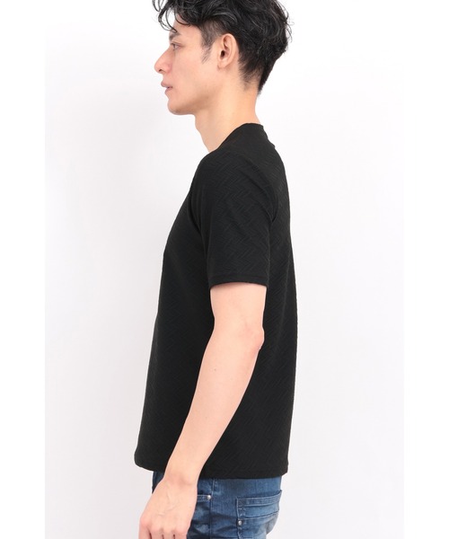 TORNADO MART（トルネードマート）の「TORNADO MART∴バイヤスアローVネック半袖カットソー（Tシャツ/カットソー・メンズ・ホワイト/ブラック・M/XXL/LL/L）」の13枚目の写真