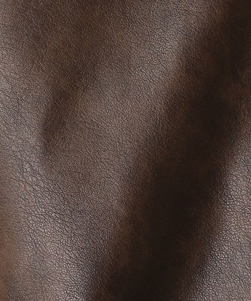 FOREVER 21（フォーエバー トゥエンティーワン）の「【2025SS】フェイクレザーMA－1（MA-1・レディース・ブラウン/ブラック・FREE）」の21枚目の写真