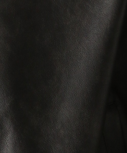 FOREVER 21（フォーエバー トゥエンティーワン）の「【2025SS】フェイクレザーMA－1（MA-1・レディース・ブラウン/ブラック・FREE）」の20枚目の写真