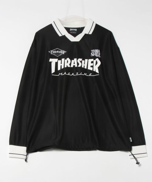 L/S GAME SHIRTS/スラッシャーゲームT(ロンT)（ポロシャツ）｜THRASHER（スラッシャー）