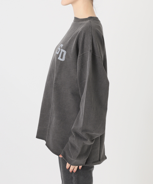HOLIDAYS COMFORT】USAコットンインレイウラケプルオーバー（T