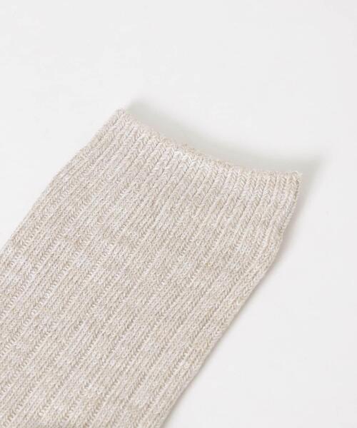 URBAN RESEARCH(アーバンリサーチ)の「『UR TECH』カラーMIXショートソックス(ソックス/靴下・メンズ・ベージュ/ネイビー/ピンク・25-28)」の4枚目の写真