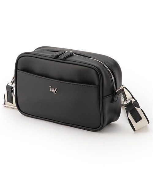 LOVETOXIC（ラブトキシック）の「【LTXC】ジャガードテープショルダー（ショルダーバッグ・キッズ・ブラック/オフホワイト/シルバー/レッド・F）」の3枚目の写真