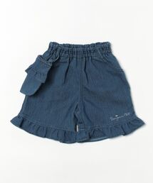 KP | メッシュデニム別ベルト移動ポケット付きショートP(100～130)(その他パンツ)