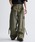 Nebula Fusionilrt[Wj́u2Way Zipper Asymmetric Design Wide Cargo Pants /2WayWbp[ AVg[fUC ChJ[SpciJ[SpcjvbJ[L
